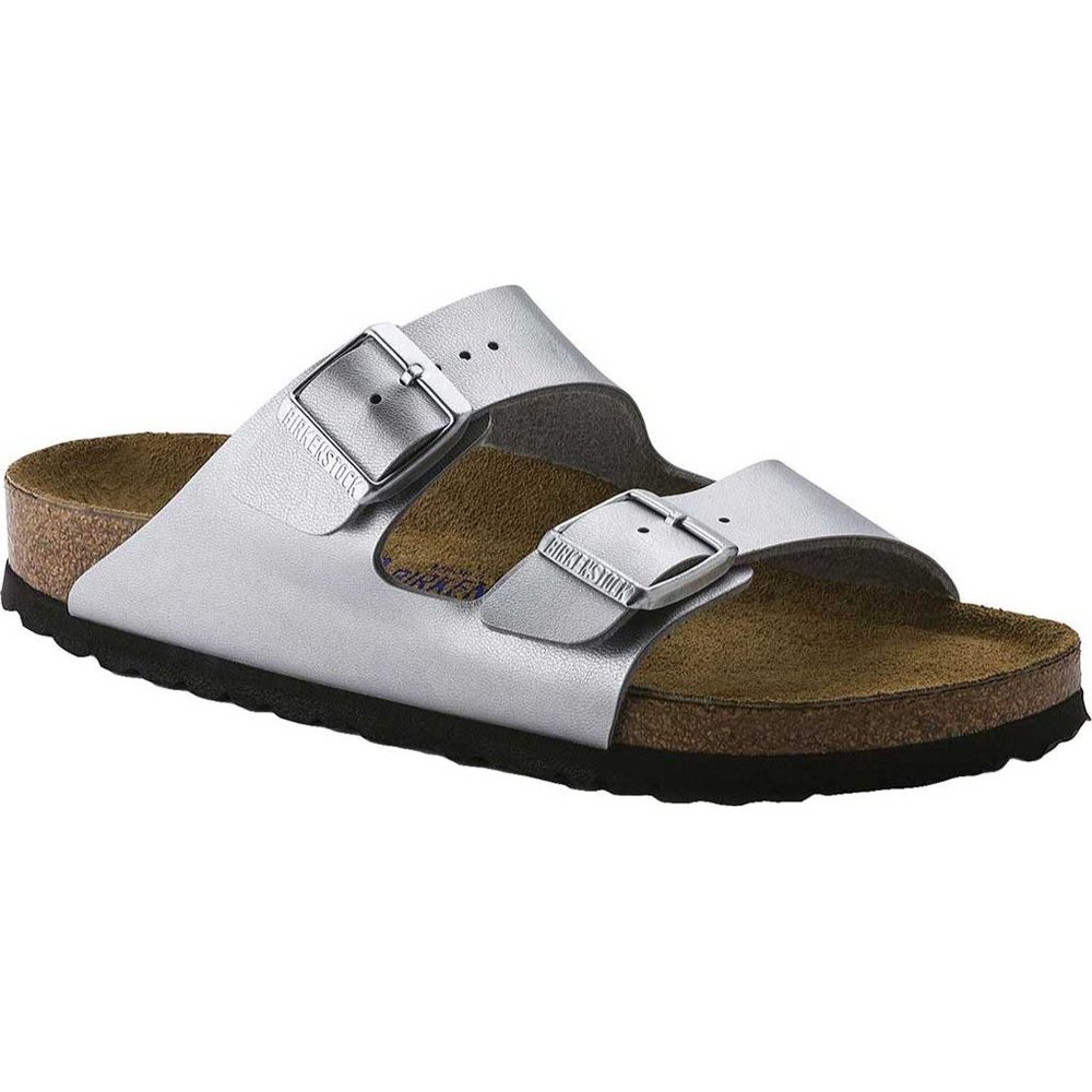 New Birkenstock Arizona Sandals in Silver